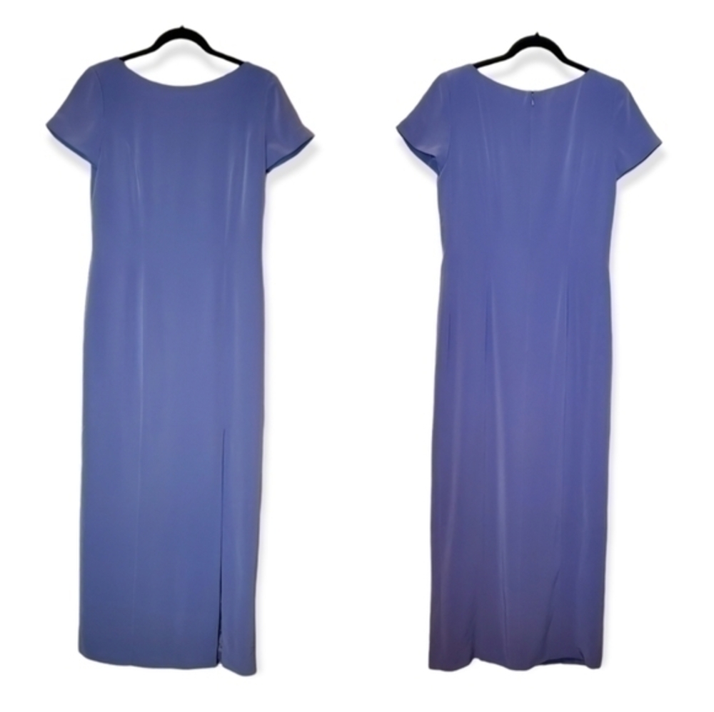 Black Tie Oleg Cassini Vintage Classic Maxi Dress